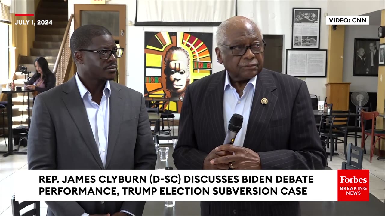 James Clyburn- 'Preparation Overload' Caused Biden's Poor Debate Performance