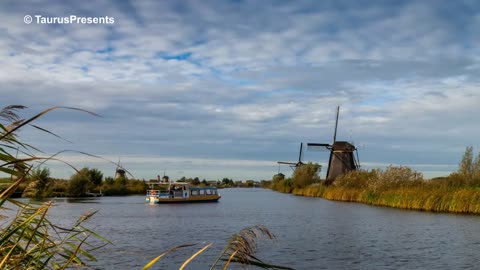 Dutch Windmills at Kinderdijk