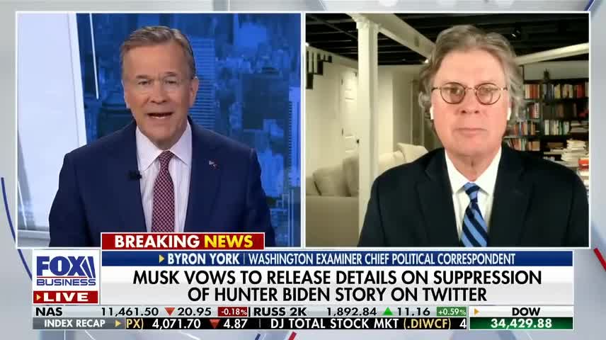 Byron York on Musk releasing Hunter Biden story to Twitter: There is a story to be told