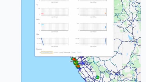 been particles spike after tsunamis