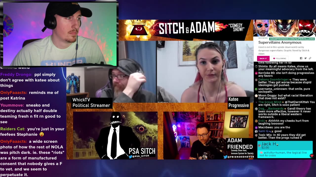 Katee on Sitch & Adam | Ethan Debates Oli London