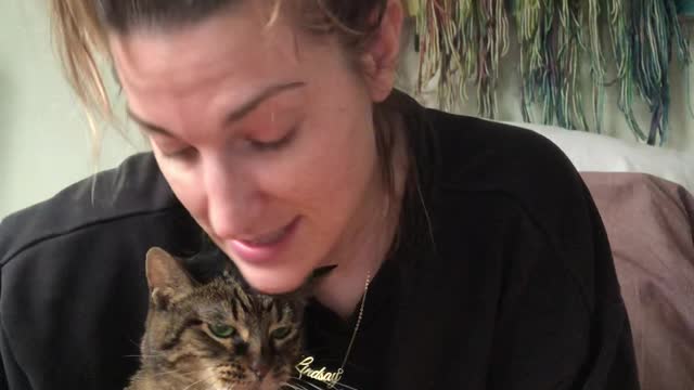 Dramatic Cat Protests Nail Clipping