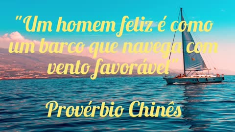 Felicidade de vento em popa