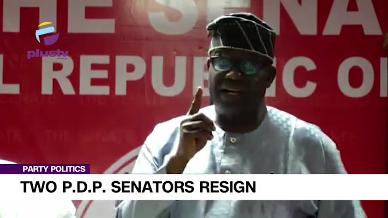 Party Crisis: two PDP senators resign from party