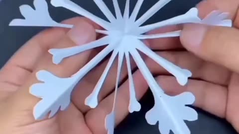 How to make paper flower paper craft video satisfying paper cut tutorial short video part 27 #short