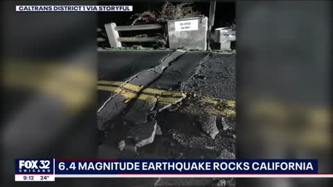 Earthquake rocks California