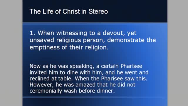 “The More Religious One is, the More they Can Be Stone Deaf to the Gospel”.