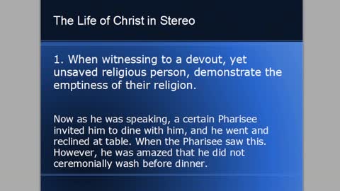 “The More Religious One is, the More they Can Be Stone Deaf to the Gospel”.