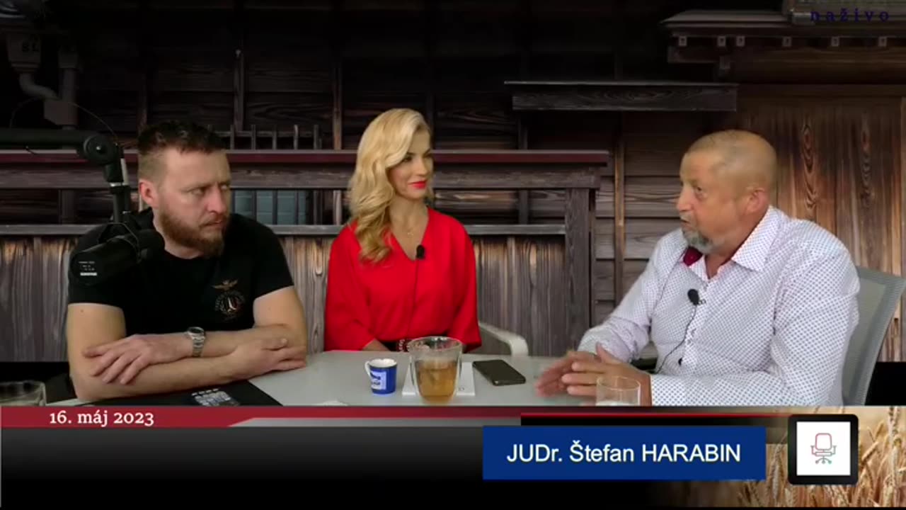 JUDr HARABIN hosťom TV SLOVAN 16.5.2023