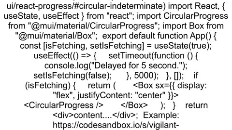 How to add loading spinner in react js while my components are loading