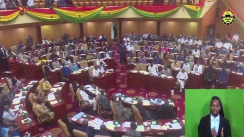 Punches thrown in Ghana parliament