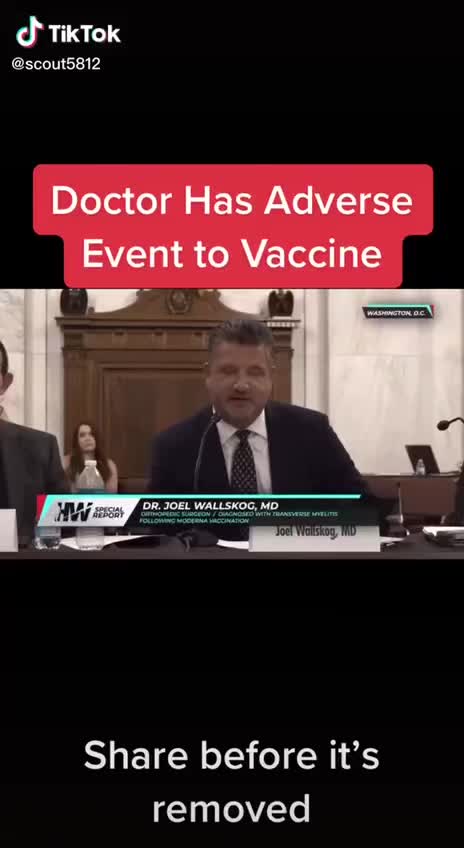 Doctors Adverse Reaction of vaccine