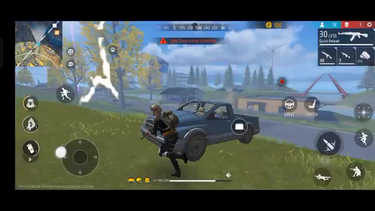 Pat Se Headshot 😮😈 Free Fire Max Gameplay