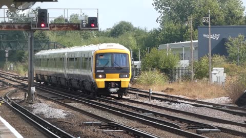 Out Of Service Southeastern Train Passing Paddock Wood UK 2022