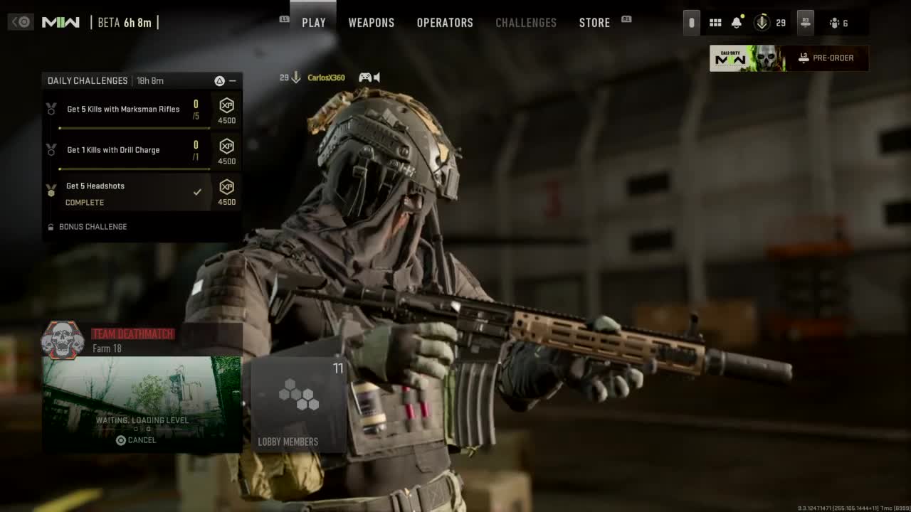 CarlosX360's 15th Call of Duty: Modern Warfare II Beta Gameplay for PS4