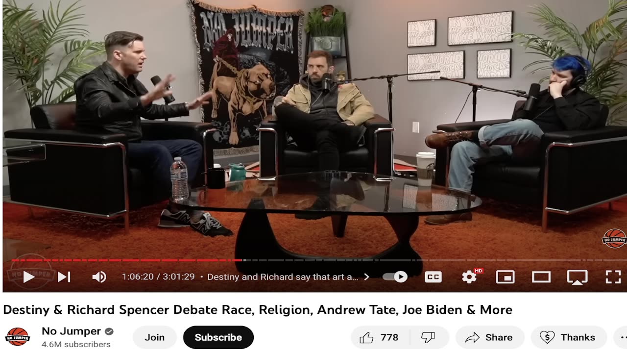 Review And Analysis Of The Great Debate Between Destiny And Richard Spencer On No Jumper