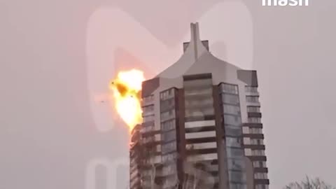 Multiple Drones Smash Into Highrise Buildings in Russia's Sixth Largest City(Kazan)