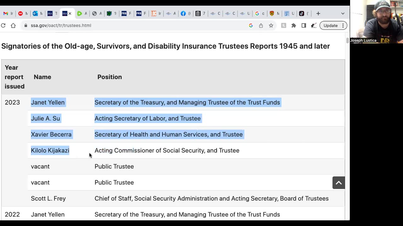 Board of Trustees