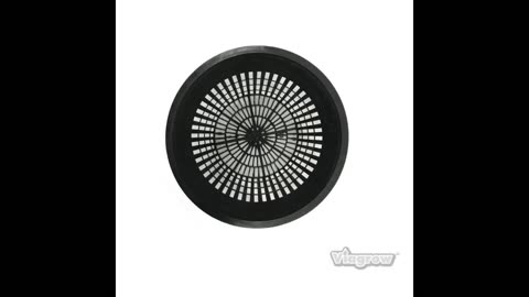 Viagrow V2NET-50 Net Pot, 2 in. 50-Pack, Black