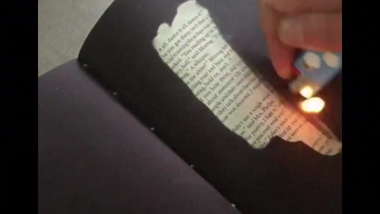 Heat sensitive book