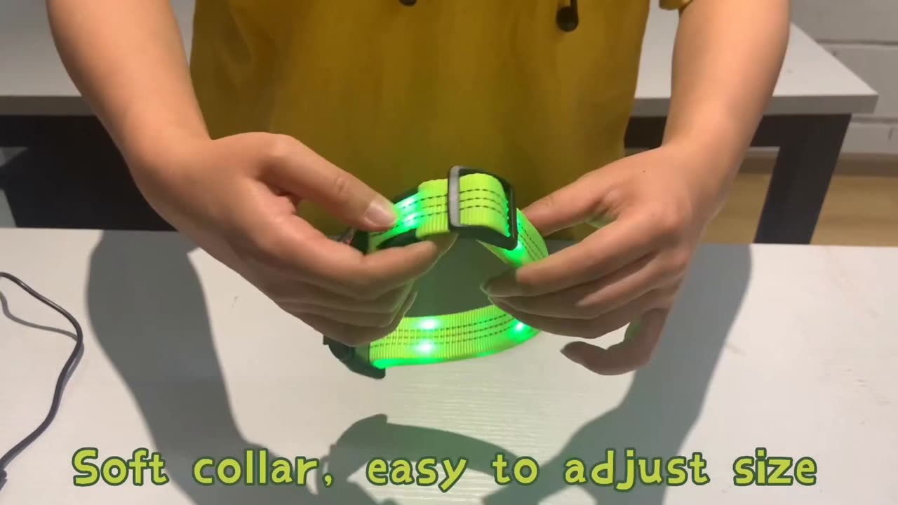 Rechargeable LED Dog Collar