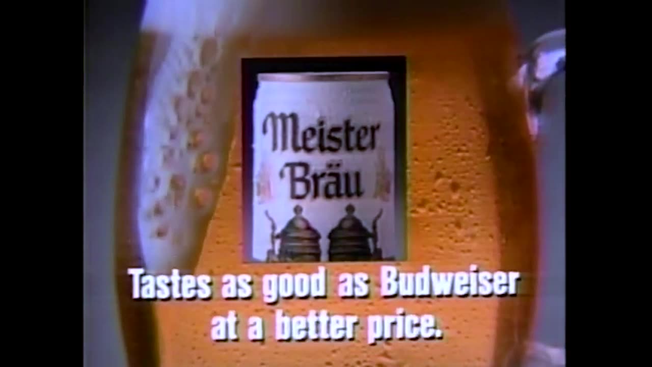 March 25, 1984 - Meister Brau Beer Commercial