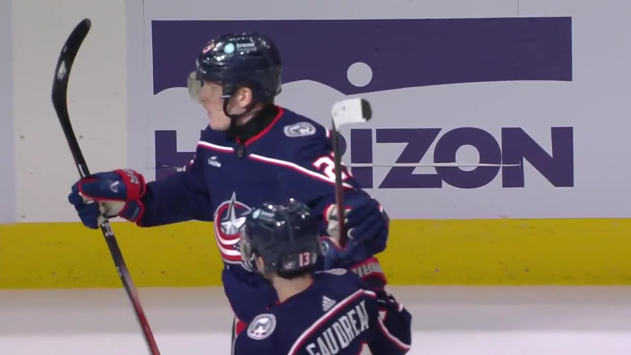 Gaudreau sets up Laine for PPG