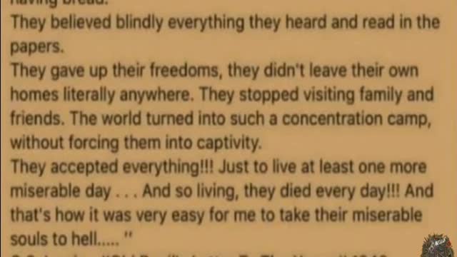 C.S. Lewis - "Old Devil's Letter To The Young" 1942