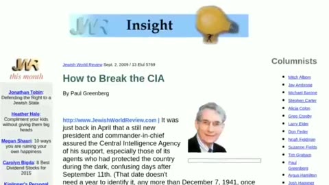 Older video before replaced with 2.0 💥 TUCKER CARLSON EXPOSED💥 CIA asset 💥