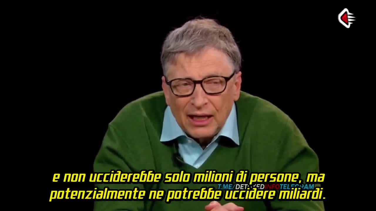 Bill GATES & Warren BUFFETT: "Riguardo al bioterrorismo