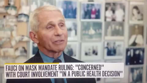 Fauci Thinks Courts Have No Place in Deciding Constitutionality of CDC Mandates