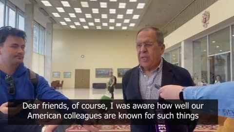 Sergey Lavrov’s comment on the non-issuance of US visas to Russian journalists