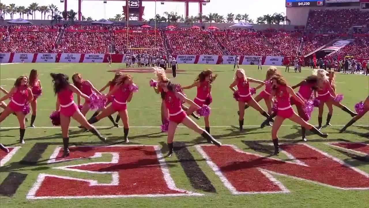 NFL Tampa Bay Buccaneers Cheerleaders - 'Candyman' Michelle Vaughn Choreography