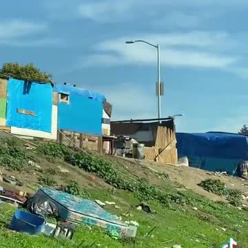 Ukraine after Russian bombings? Nope. This is Oakland, California. The Vice President’s hometown.