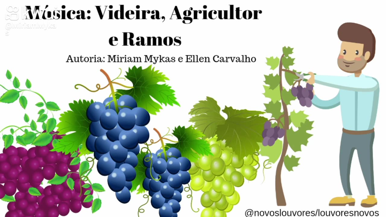Música: Videira, Agricultor e ramos