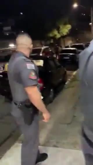 Brazilian police Don't play around
