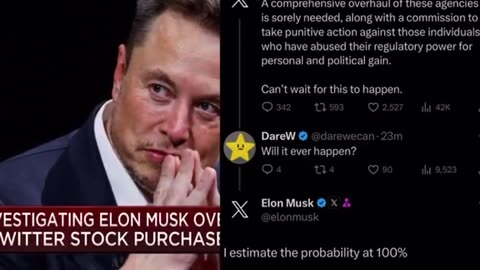 Elon Musk calls for the overhaul of agencies