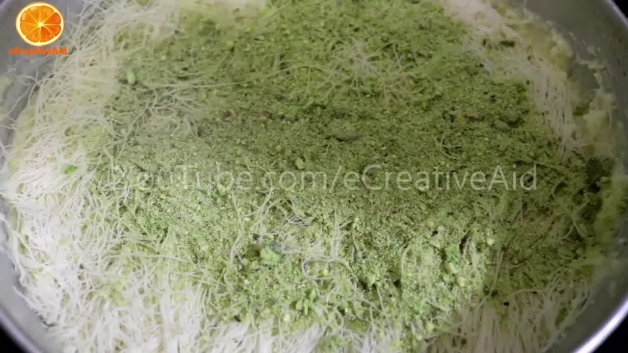 How to Make Pistachio Kunefe (Turkish recipe)