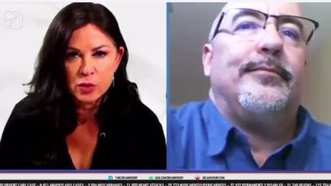 Video proof that the jabs are causing all of the blood vessels to fill with CLOTS!