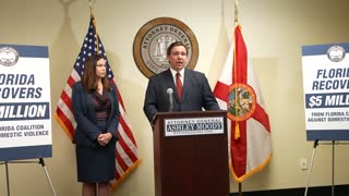 Gov DeSantis Announces More Than $5 Million Settlement with FL Coalition Against Domestic Violence