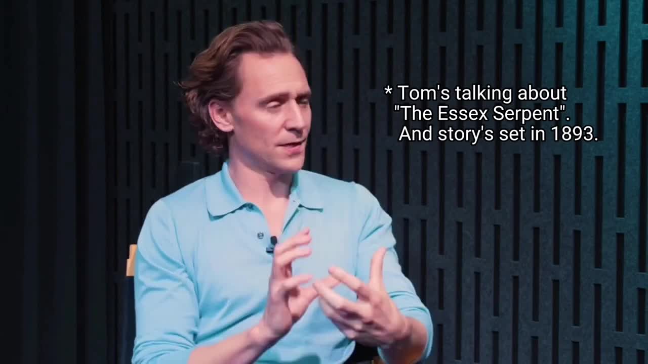 Tom Hiddleston doing maths 2012/2022