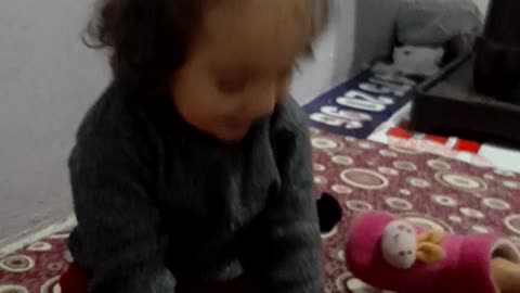 Baby laugh And strange movements