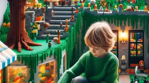 Lucas and the Lego City