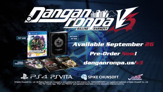 Danganronpa V3 Killing Harmony Official Trailer - E3 2017