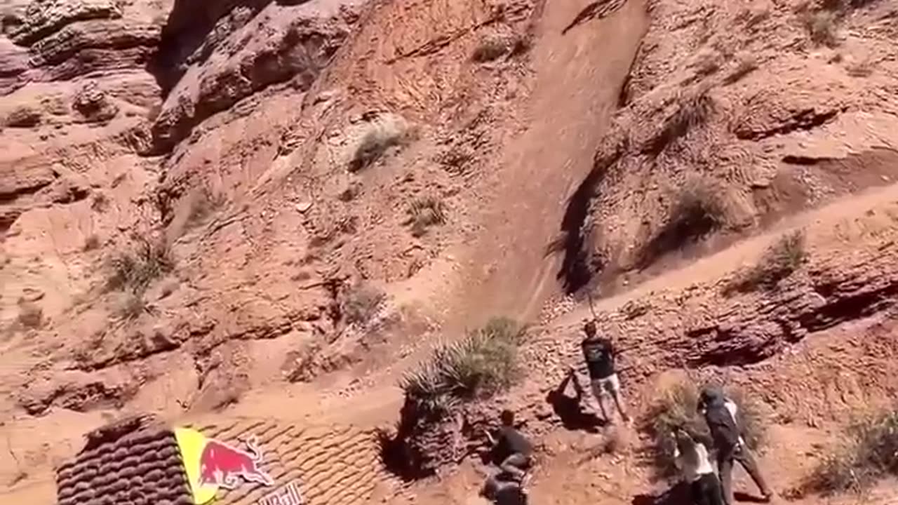 Bicycle jump flight