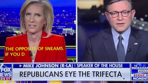 Laura Ingraham upset with Deep State Johnson and his BS on immigration