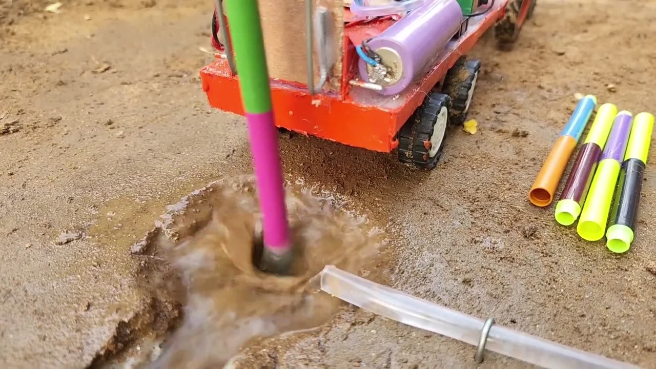 Diy tractor mini submersible water pump