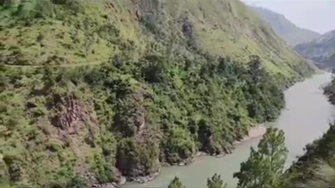 Beautiful view of Azad Kashmir Pakistan