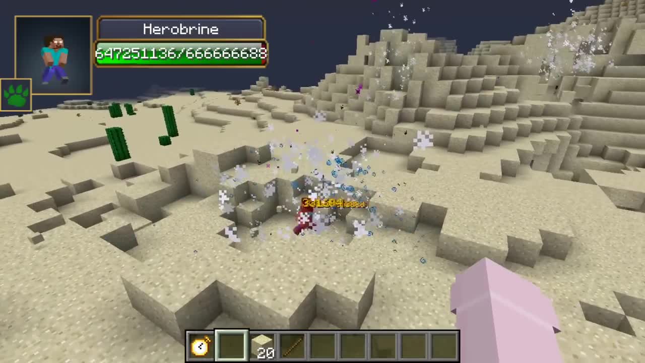 Herobrine vs all Сreepypasta mobs in minecraft part 35