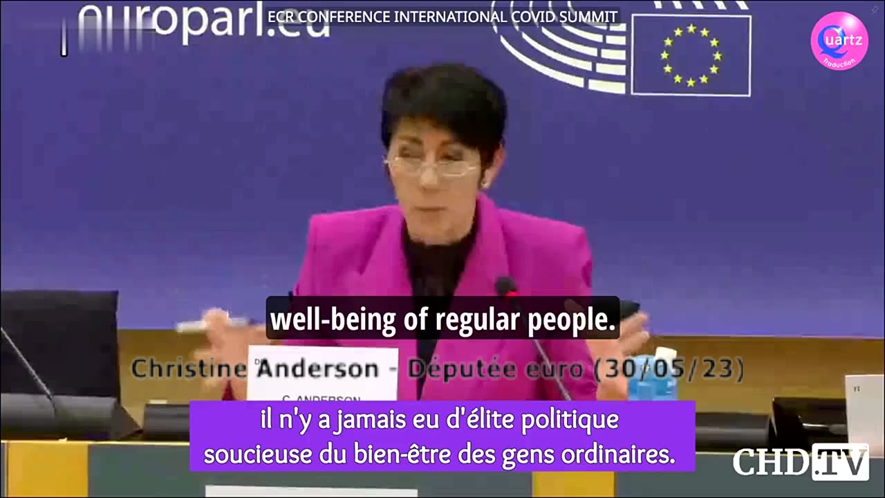 Christine Anderson - Arrêtez de vous conformer ! Dernier avertissement - Mai23 (Vo-Stfr)